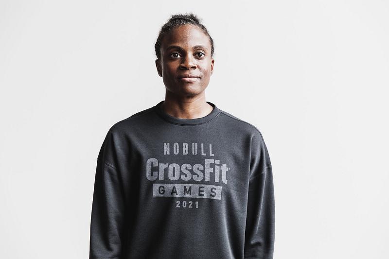 Black Nobull WoCrossfit Games<Sup>®</Sup> 2021 Crew Sweatshirt Women\'s Hoodie | CA B2184E